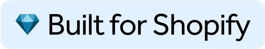 Built for Shopify