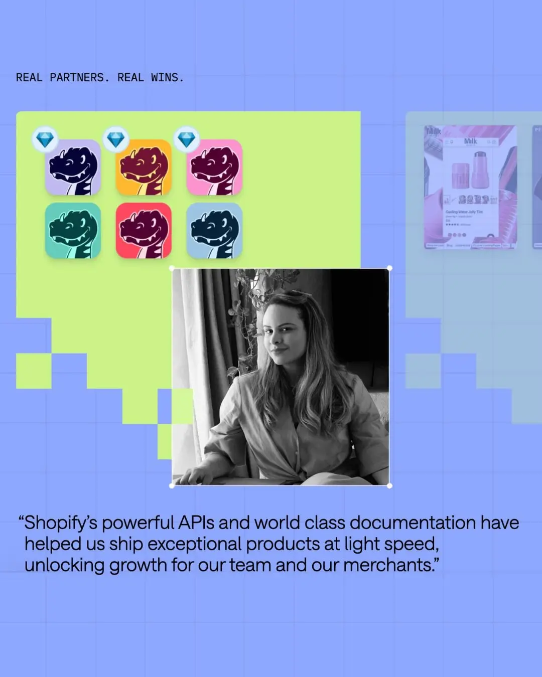 Emili Horncastle, Co-Founder and CMO at Zapiet, featured on Shopify’s site