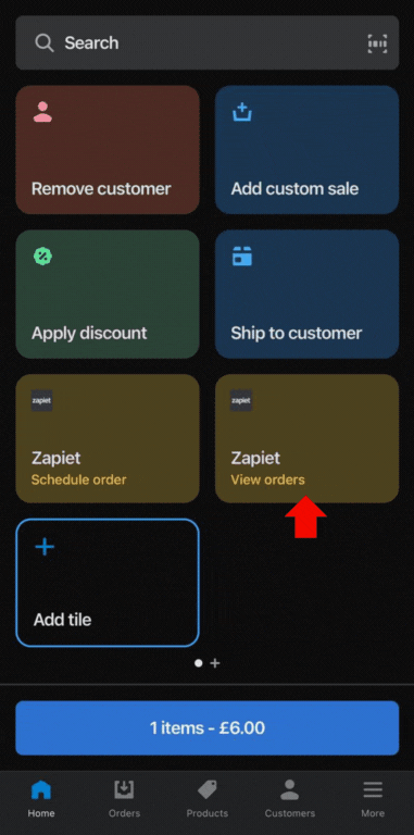 Change order status