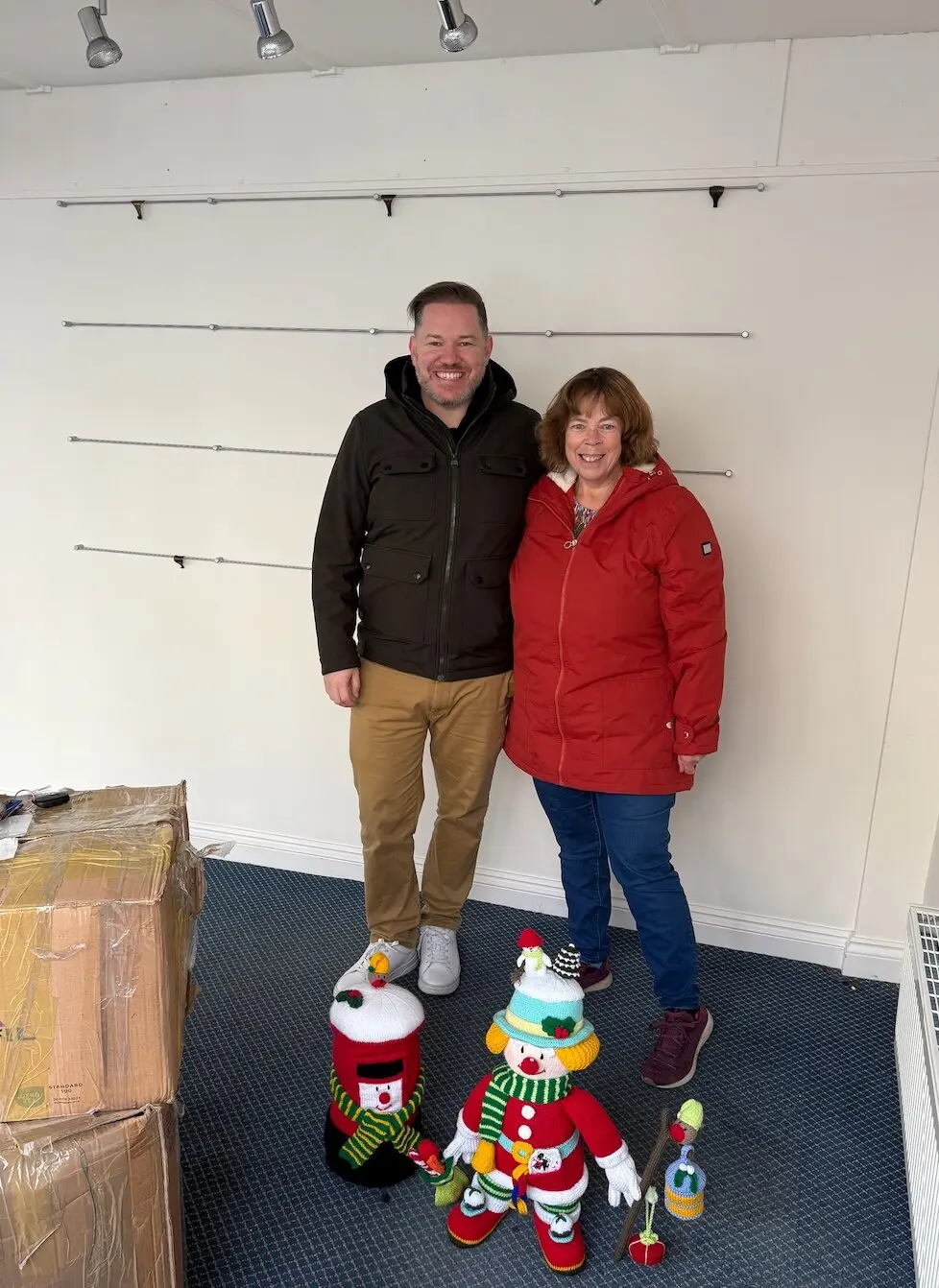 Andrew and his mum, Susan.